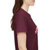 Wildflowers and Pink Roses, Graphic T-Shirts for Women, Floral Shirt, Womens Short Sleeve, Ladies Graphic Tees #5018TTS