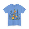 Wildflowers, Graphic T-Shirts for Women, Floral Shirt, Womens Short Sleeve, Ladies Graphic Tees #5121TTS
