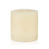 Large Pillar Candle 4" Diameter or Larger, white color