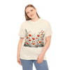Wildflowers, Graphic T-Shirts for Women, Floral Shirt, Womens Short Sleeve, Ladies Graphic Tees #5102TTS