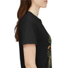 Wildflowers and Orange Roses, Graphic T-Shirts for Women, Floral Shirt, Womens Short Sleeve, Ladies Graphic Tees #5045TTS