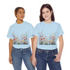 Wildflowers, Graphic T-Shirts for Women, Floral Shirt, Womens Short Sleeve, Ladies Graphic Tees #5104TTS