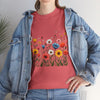 Wildflowers, Graphic T-Shirts for Women, Floral Shirt, Womens Short Sleeve, Ladies Graphic Tees #5114TTS