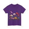 Wildflowers, Graphic T-Shirts for Women, Floral Shirt, Womens Short Sleeve, Ladies Graphic Tees #5109TTS