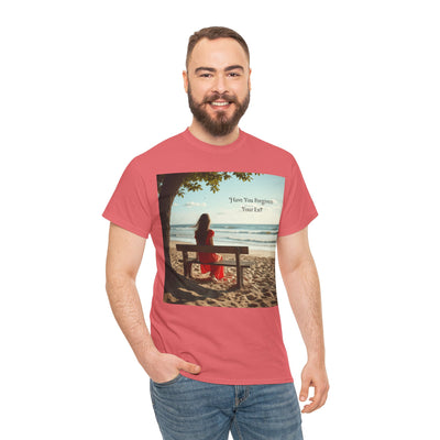 Have You Forgiven Your Ex?Woman on Bench Looking at Waves, Forgiving T-Shirt, Forgiveness, Relationship Healing Top #5002STS