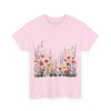 Wildflowers, Graphic T-Shirts for Women, Floral Shirt, Womens Short Sleeve, Ladies Graphic Tees #5104TTS