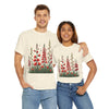 Wildflowers, Graphic T-Shirts for Women, Floral Shirt, Womens Short Sleeve, Ladies Graphic Tees #5122TTS