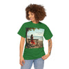 Have You Forgiven Your Ex?  Woman on Bench Looking at Waves, Forgiving T-Shirt, Forgiveness, Relationship Healing Top #5002STS