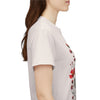 Wildflowers and Red Roses, Graphic T-Shirts for Women, Floral Shirt, Womens Short Sleeve, Ladies Graphic Tees #5034TTS