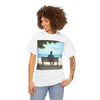 Have You Forgiven Your Ex?  Man on Bench Looking at Waves, Forgiving T-Shirt, Forgiveness, Relationship Healing Top #5005STS