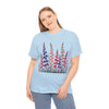 Wildflowers, Graphic T-Shirts for Women, Floral Shirt, Womens Short Sleeve, Ladies Graphic Tees #5118TTS