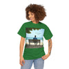 Have You Forgiven Your Ex?  Man on Bench Looking at Waves, Forgiving T-Shirt, Forgiveness, Relationship Healing Top #5005STS