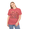 Wildflowers and Pink Roses, Graphic T-Shirts for Women, Floral Shirt, Womens Short Sleeve, Ladies Graphic Tees #5015TTS