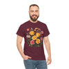 Wildflowers and Pink & Yellow Roses, Graphic T-Shirts for Women, Floral Shirt, Womens Short Sleeve, Ladies Graphic Tees #5137TTS