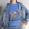 Wildflowers, Graphic T-Shirts for Women, Floral Shirt, Womens Short Sleeve, Ladies Graphic Tees #5115TTS