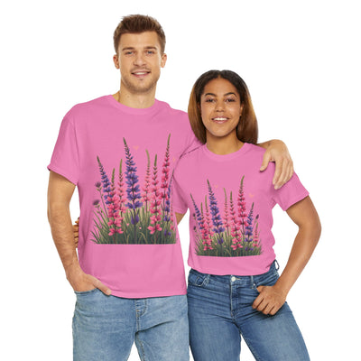 Wildflowers, Graphic T-Shirts for Women, Floral Shirt, Womens Short Sleeve, Ladies Graphic Tees #5119TTS