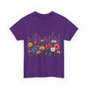 Wildflowers, Graphic T-Shirts for Women, Floral Shirt, Womens Short Sleeve, Ladies Graphic Tees #5113TTS