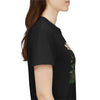 Wildflowers and White Roses, Graphic T-Shirts for Women, Floral Shirt, Womens Short Sleeve, Ladies Graphic Tees #5039TTS