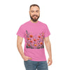 Wildflowers, Graphic T-Shirts for Women, Floral Shirt, Womens Short Sleeve, Ladies Graphic Tees #5102TTS