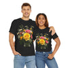 Wildflowers and Pink & Yellow Roses, Graphic T-Shirts for Women, Floral Shirt, Womens Short Sleeve, Ladies Graphic Tees #5143TTS