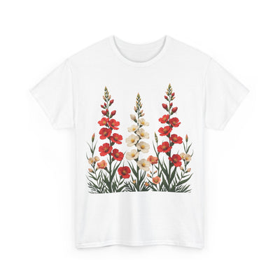 Wildflowers, Graphic T-Shirts for Women, Floral Shirt, Womens Short Sleeve, Ladies Graphic Tees #5123TTS