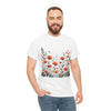Wildflowers, Graphic T-Shirts for Women, Floral Shirt, Womens Short Sleeve, Ladies Graphic Tees #5102TTS