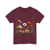 Wildflowers, Graphic T-Shirts for Women, Floral Shirt, Womens Short Sleeve, Ladies Graphic Tees #5109TTS