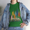 Wildflowers, Graphic T-Shirts for Women, Floral Shirt, Womens Short Sleeve, Ladies Graphic Tees #5120TTS