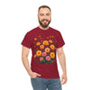 Wildflowers and Pink & Yellow Roses, Graphic T-Shirts for Women, Floral Shirt, Womens Short Sleeve, Ladies Graphic Tees #5140TTS
