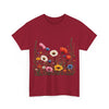 Wildflowers, Graphic T-Shirts for Women, Floral Shirt, Womens Short Sleeve, Ladies Graphic Tees #5109TTS