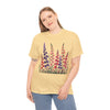 Wildflowers, Graphic T-Shirts for Women, Floral Shirt, Womens Short Sleeve, Ladies Graphic Tees #5118TTS