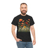 Wildflowers and Orange Roses, Graphic T-Shirts for Women, Floral Shirt, Womens Short Sleeve, Ladies Graphic Tees #5045TTS