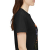 Wildflowers and Pink Roses, Graphic T-Shirts for Women, Floral Shirt, Womens Short Sleeve, Ladies Graphic Tees #5015TTS