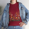 Wildflowers, Graphic T-Shirts for Women, Floral Shirt, Womens Short Sleeve, Ladies Graphic Tees #5104TTS