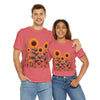 Sunflowers & Wildflowers, Graphic T-Shirts for Women, Floral Shirt, Womens Short Sleeve, Ladies Graphic Tees #5154TTS