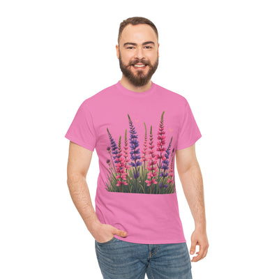 Wildflowers, Graphic T-Shirts for Women, Floral Shirt, Womens Short Sleeve, Ladies Graphic Tees #5119TTS