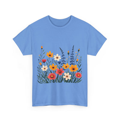 Wildflowers, Graphic T-Shirts for Women, Floral Shirt, Womens Short Sleeve, Ladies Graphic Tees #5111TTS