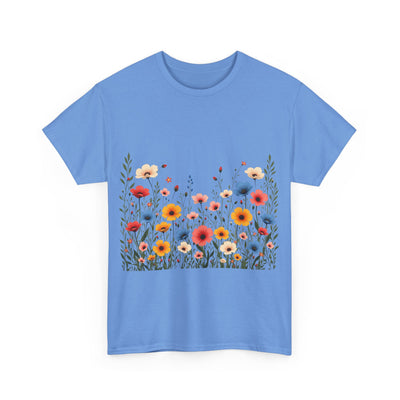 Wildflowers, Graphic T-Shirts for Women, Floral Shirt, Womens Short Sleeve, Ladies Graphic Tees #5106TTS