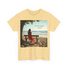 Have You Forgiven Your Ex?  Woman on Bench Looking at Waves, Forgiving T-Shirt, Forgiveness, Relationship Healing Top #5002STS