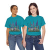 Wildflowers, Graphic T-Shirts for Women, Floral Shirt, Womens Short Sleeve, Ladies Graphic Tees #5125TTS