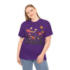 Wildflowers and Pink Roses, Graphic T-Shirts for Women, Floral Shirt, Womens Short Sleeve, Ladies Graphic Tees #5023TTS
