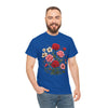 Wildflowers and Pink & Red Roses, Graphic T-Shirts for Women, Floral Shirt, Womens Short Sleeve, Ladies Graphic Tees #5134TTS