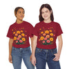 Wildflowers and Pink & Yellow Roses, Graphic T-Shirts for Women, Floral Shirt, Womens Short Sleeve, Ladies Graphic Tees #5140TTS
