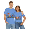 Wildflowers, Graphic T-Shirts for Women, Floral Shirt, Womens Short Sleeve, Ladies Graphic Tees #5112TTS