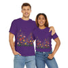 Wildflowers, Graphic T-Shirts for Women, Floral Shirt, Womens Short Sleeve, Ladies Graphic Tees #5104TTS