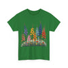 Wildflowers, Graphic T-Shirts for Women, Floral Shirt, Womens Short Sleeve, Ladies Graphic Tees #5120TTS