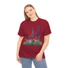 Wildflowers, Graphic T-Shirts for Women, Floral Shirt, Womens Short Sleeve, Ladies Graphic Tees #5125TTS