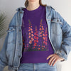 Wildflowers, Graphic T-Shirts for Women, Floral Shirt, Womens Short Sleeve, Ladies Graphic Tees #5118TTS