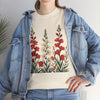Wildflowers, Graphic T-Shirts for Women, Floral Shirt, Womens Short Sleeve, Ladies Graphic Tees #5123TTS