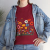 Wildflowers, Graphic T-Shirts for Women, Floral Shirt, Womens Short Sleeve, Ladies Graphic Tees #5115TTS